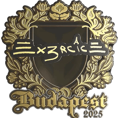Sticker | Ex3rcice (Gold) | Budapest 2025