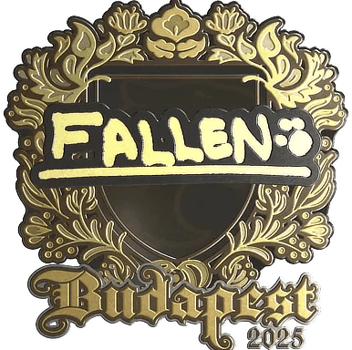 Sticker | FalleN (Gold) | Budapest 2025