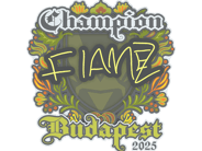 Sticker | FlameZ (Champion) | Budapest 2025 image