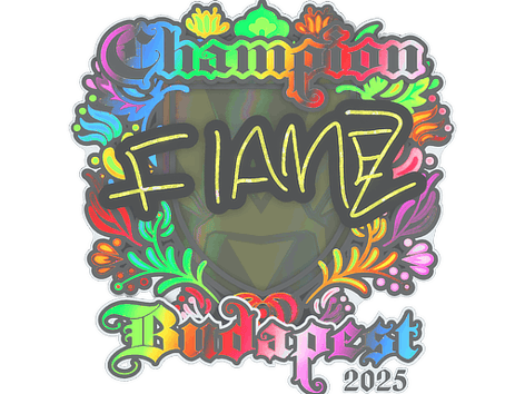 Sticker | FlameZ (Holo, Champion) | Budapest 2025