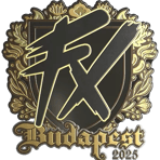 Sticker | Fluxo (Gold) | Budapest 2025