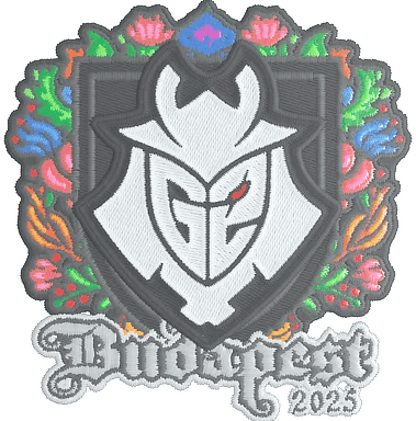 Sticker | G2 esports (Embroidered) | Budapest 2025