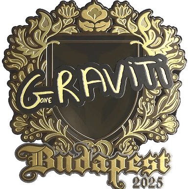 Sticker | Graviti (Gold) | Budapest 2025