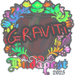 Sticker | Graviti (Holo) | Budapest 2025