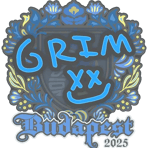 Sticker | Grim | Budapest 2025