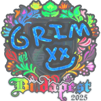 Sticker | Grim (Holo) | Budapest 2025