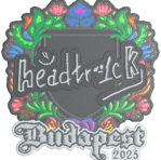 Sticker | headtr1ck (Embroidered) | Budapest 2025
