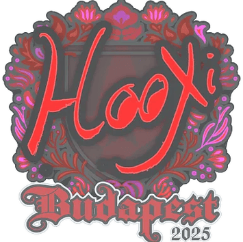 Calcomanía | HooXi | Budapest 2025