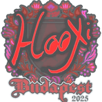Sticker | HooXi | Budapest 2025