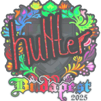 Sticker | huNter- (Holo) | Budapest 2025