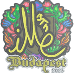 Sticker | iM (Embroidered) | Budapest 2025