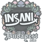 Sticker | insani | Budapest 2025