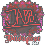 Sticker | jabbi | Budapest 2025