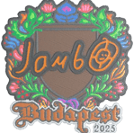 Sticker | jambo (Embroidered) | Budapest 2025