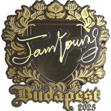 Sticker | JamYoung (Gold) | Budapest 2025