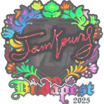 Sticker | JamYoung (Holo) | Budapest 2025