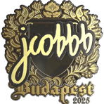 Sticker | jcobbb (Gold) | Budapest 2025