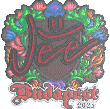 Sticker | Jee (Embroidered) | Budapest 2025