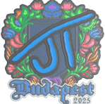 Sticker | JT (Embroidered) | Budapest 2025