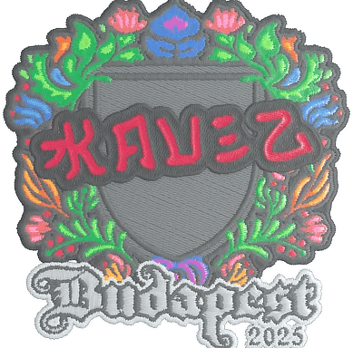 Sticker | kauez (Embroidered) | Budapest 2025