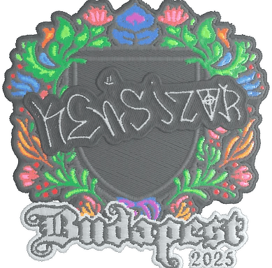 Sticker | kensizor (Embroidered) | Budapest 2025