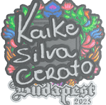 Sticker | KSCERATO (Embroidered) | Budapest 2025