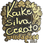 Sticker | KSCERATO (Gold) | Budapest 2025 image