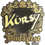Sticker | Kursy (Gold) | Budapest 2025