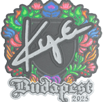 Sticker | kye (Embroidered) | Budapest 2025