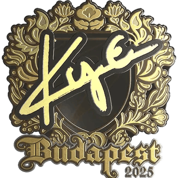 印花 | kye（金色）| 2025年布达佩斯锦标赛