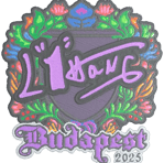 Sticker | L1haNg (Embroidered) | Budapest 2025