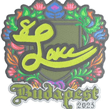 Sticker | Lake (Embroidered) | Budapest 2025