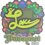 Sticker | Lake (Embroidered) | Budapest 2025