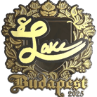 Sticker | Lake (Gold) | Budapest 2025 image