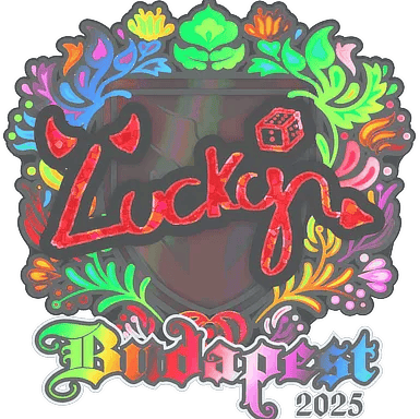 Sticker | Lucky (Holo) | Budapest 2025