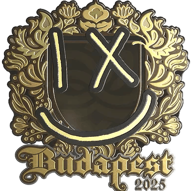 Sticker | lux (Gold) | Budapest 2025