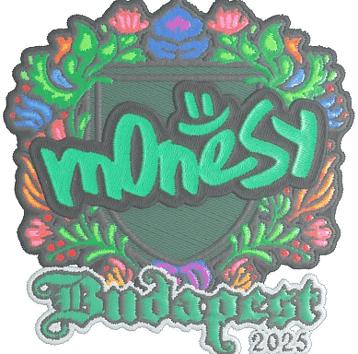 Sticker | m0NESY (Embroidered) | Budapest 2025