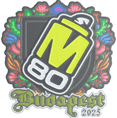Sticker | M80 (Embroidered) | Budapest 2025