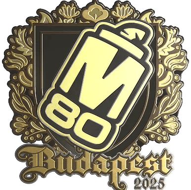 Sticker | M80 (Gold) | Budapest 2025