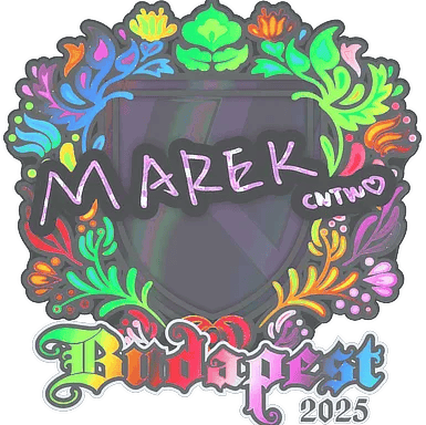 Sticker | Marek (Holo) | Budapest 2025