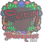 Sticker | Mercury (Embroidered) | Budapest 2025