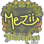 Sticker | mezii | Budapest 2025