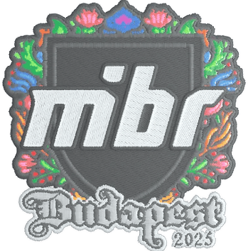 Sticker | MIBR (Embroidered) | Budapest 2025