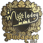 Sticker | molodoy (Gold) | Budapest 2025