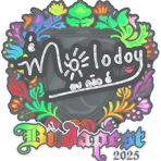 Sticker | molodoy (Holo) | Budapest 2025