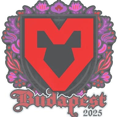 Sticker | MOUZ | Budapest 2025