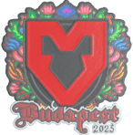 Sticker | MOUZ (Embroidered) | Budapest 2025