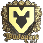 Sticker | MOUZ (Gold) | Budapest 2025