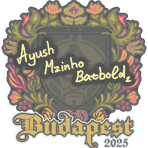 Sticker | mzinho | Budapest 2025