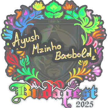 Sticker | mzinho (Holo) | Budapest 2025